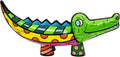 Britto Collectible Figurine - Iconic Art Figurine, Decorative Displays for Modern Home Decor | Designed by Iconic Artist Romero Alligator (Multicolor)