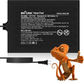 BN-LINK Reptile Heat Pad 6"X8" 8W for 10-20gal Under Tank Terrarium Heating Mat Waterproof for Turtle, Lizard, Frogs, Snake, Hermit Crab