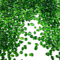 Green Glass Stones, 0.85LB/385g Aquarium Gravel Rocks, Green Aquarium Pebbles for Fish Tank, Sea Glass Rocks for Vase Filler Craft