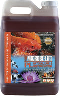MICROBE-LIFT PL Pond Bacteria and Outdoor Water Garden Cleaner, Safe for Live Koi Fish, Plant Life, and Decor, 2.5 Gallons