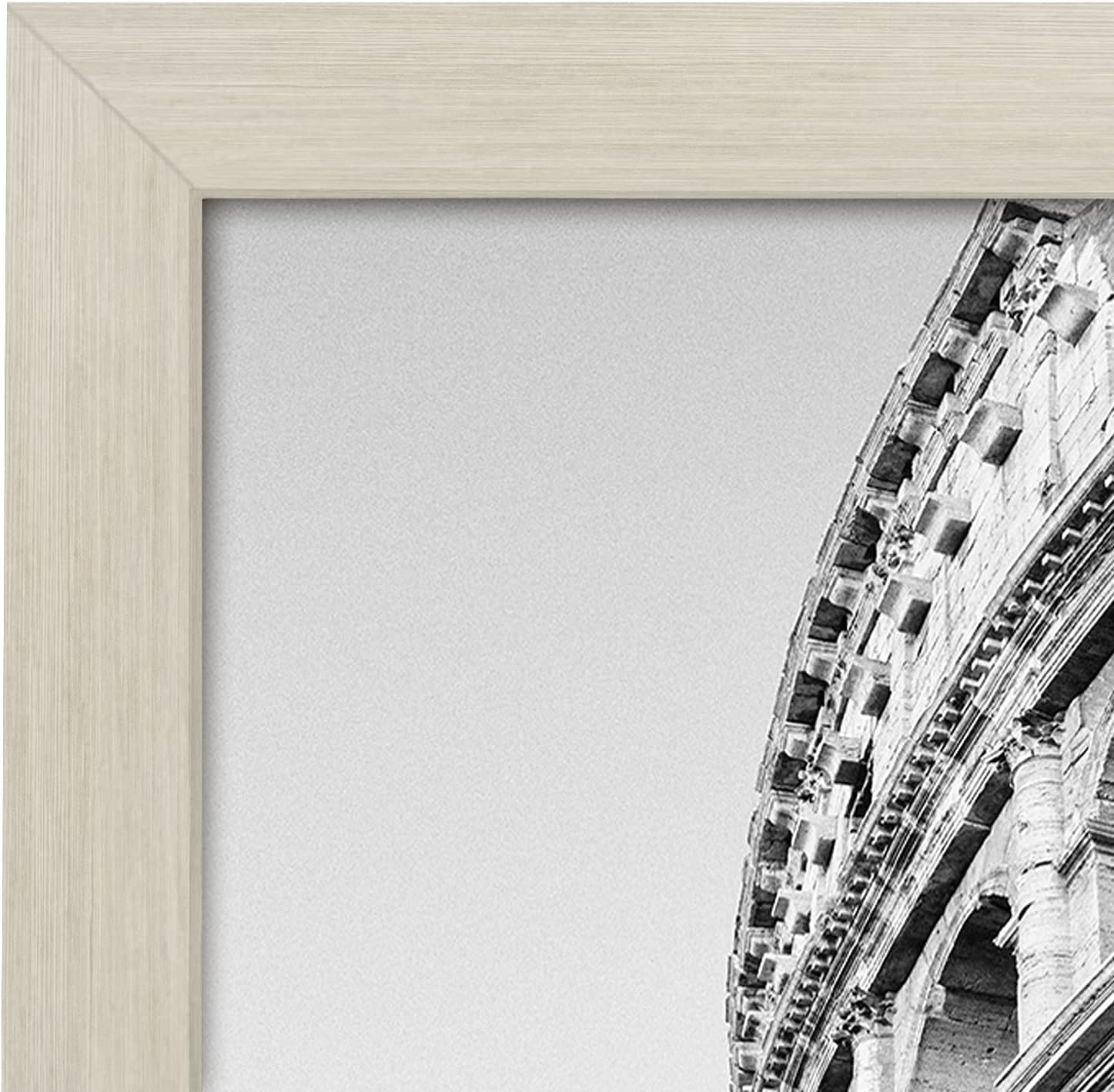 Americanflat 20x24 Picture Frame with Polished Plexiglass - Wide Picture Frames Made of Engineered Wood for Vertical or Horizontal Wall Display - Epic Collection - Light Wood