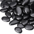 15 lbs Black Rocks for Planters, 1"-2" Decorative River Rocks for Plants, Flower Pots, Vase, Polished Garden Stones for Outdoor Landscaping, Walkways, Yard