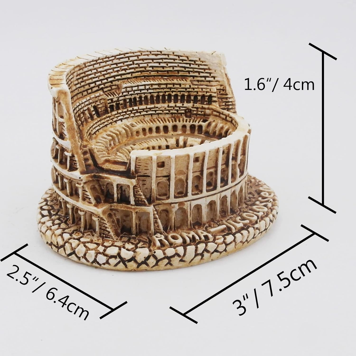 Rome Colosseum Fish Tank Decorations Ancient Arena Amphitheatre Roman Reptile Turtle Lizard Spider Tanks Terrarium Building Décor Ornament Pet