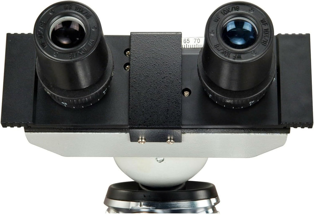 OMAX 40-2500X LED Digital Binocular Compound Microscope USB Camera + Blank Slides + Covers + Lens Paper
