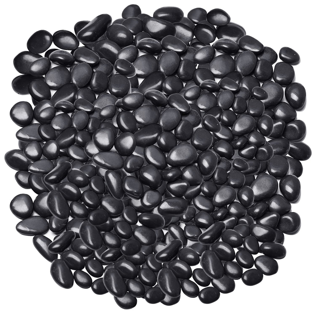 Pebbles for Indoor Plants,Virekm River Rocks,Decorative Ornamental Pebbles,Garden Landscaping Stones Gravel Filler for Home Decoration Flower Bed Fish Tank Plants Vases Succulents (10 Pounds)