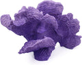 Artificial Sea Coral Statue, Coral Sculpture Resin Nautical Decor, Coastal Decorations for Home, Beach Themed Party Wedding Room Kitchen Table Shelf (Gradient Purple)