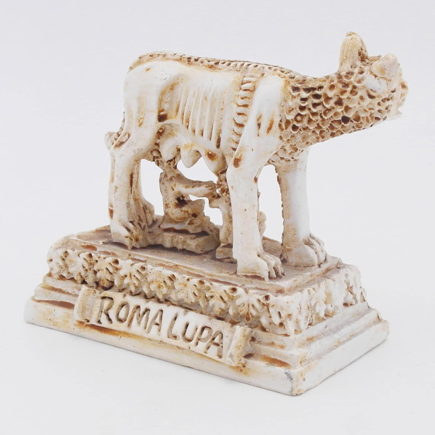 Roman Wolf Fish Tank Decorations Ancient Rome Reptile Turtle Lizard Spider Tanks Terrarium Building Décor Ornament Pet
