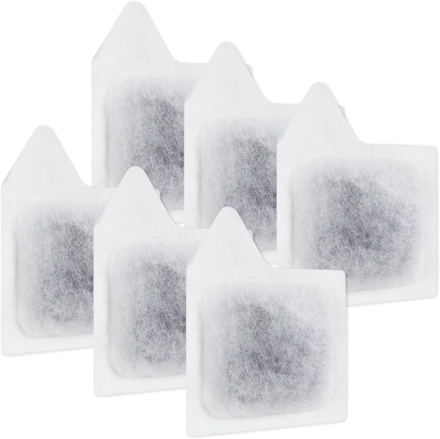 6 Pack XS Replacement Filter Cartridge for Tetra Whisper Extra Small Fish Tanks Filters, Extra Small Filter Cartridges Replacement for Aquarium Filter to 3 Gallons