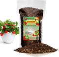 Gardenera Strawberry Premium Potting Soil Mix - Ideal Blend for Growing Robust and Flavorful Strawberries - 5 Quart