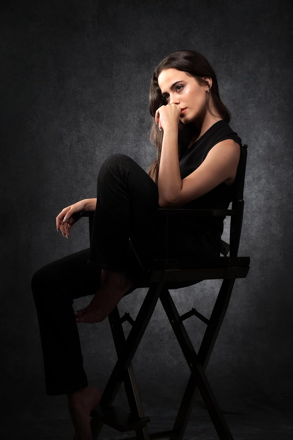 UrcTepics 6×8 ft Dark Grey Fabric Photo Backdrops, Classic Abstract Texture Backdrop for Headshots and Portraits, Vintage Photography Background for Studio and Events.