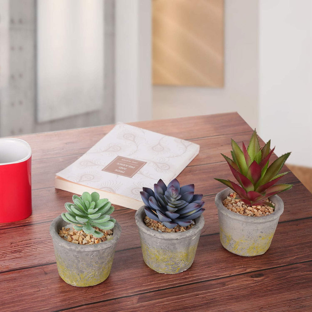 Faux Succulents Artificial Plants – 16 Pack Lifelike Fake Succulent Plants Unpotted