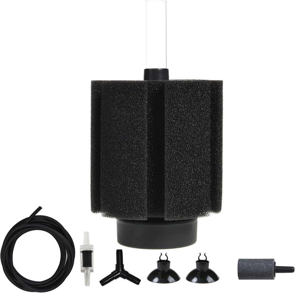 ALEGI Aquarium Sponge Filter with Air Stone 50 Gallon,Fish Tank Sponge Filter 55 Gallon for Breeding Fry Betta Shrimp (1 pcs)