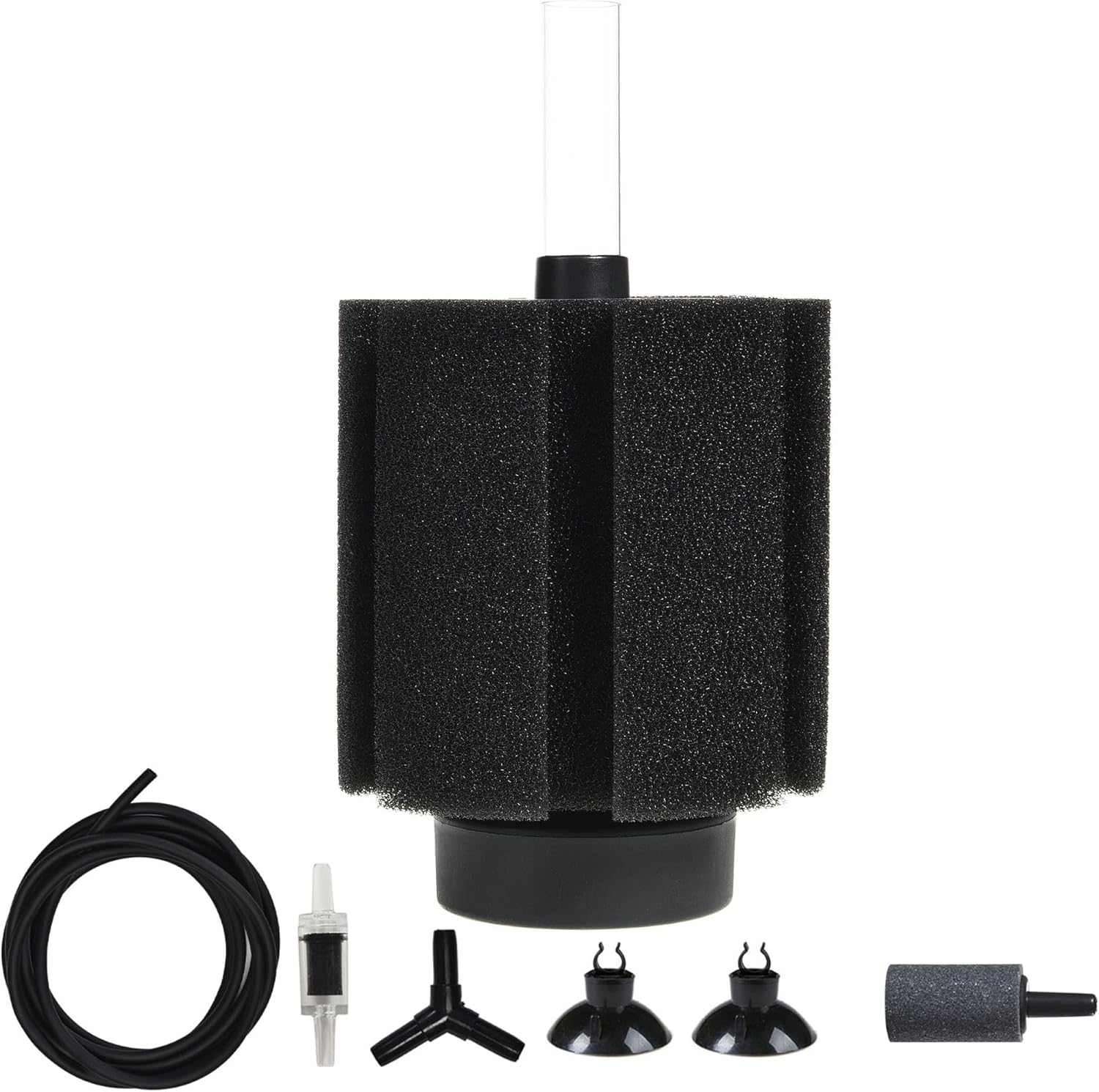 ALEGI Aquarium Sponge Filter with Air Stone 50 Gallon,Fish Tank Sponge Filter 55 Gallon for Breeding Fry Betta Shrimp (1 pcs)