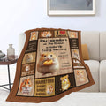 Hamster Blanket Hamsters Throw Blanket Flannel Stuff Merch Cozy Decor Fleece Plush Fuzzy Warm Soft Lightweight Bedding Gifts for Lover Girls Women Men Boy Couch Sofa 60"X50"