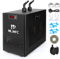 42Gal Aquarium Chiller 1/10 HP 160L Quiet Compressor Refrigeration Hydroponic Cooling System Suitable for Aquariums Salamanders Coral Reefs Jellyfish