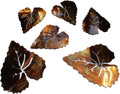 METAL ART ASPEN LEAVES 6