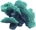 Artificial Sea Coral Statue, Sculpture Home Decor Resin Nautical Coastal Decorations for Beach Themed Party Wedding Room Kitchen Table Shelf (Blue Green)