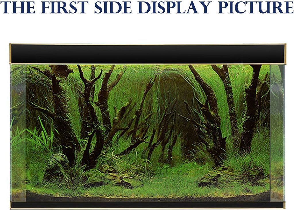 ELEBOX Fish Tank Stickers Wallpaper Seaweed Background Aquarium Background Decoration Water Plants Fish Tank Background 15.7"x 40"