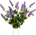 Melorca&Guilla Artificial Plants,3PCS 29" Green Faux Branches for Vase,Faux Greenery Stems Artificial Plants & Flowers for Shop Garden Office Home Décor (3, Purple Sage)