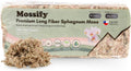 Mossify Premium Sphagnum Moss for Plants 150g, 5.3 Oz - Long Fiber Moss for Plants Indoor, Orchids, Terrariums, Gardening, Reptiles – Moisture Plant Moss for Propagation, Soil & Habitat Bedding