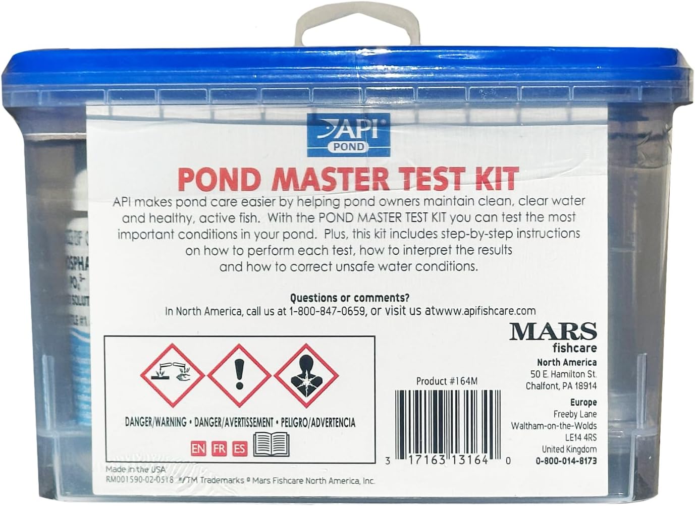 API POND MASTER TEST KIT Pond Water Test Kit 500-Test