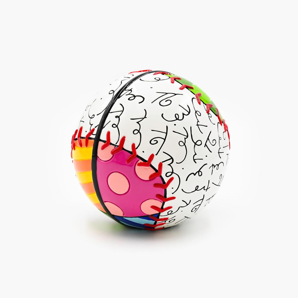 Britto Collectible Figurine - Iconic Art Figurine, Decorative Displays for Modern Home Decor | Designed by Artist Romero B𝗋і𝗍𝗍о - Baseball Design