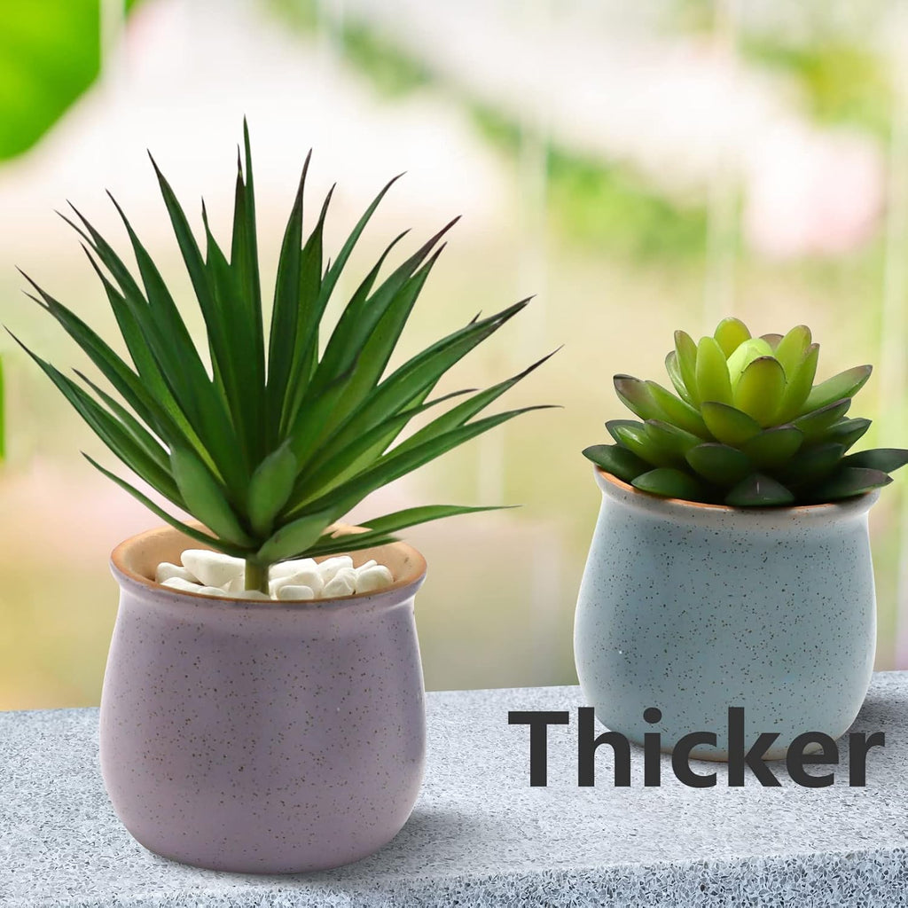 5 Pcs Faux Succulents Set, Realistic Fake Succulents, Artificial Hanging Ornaments Fleshed Plant Textured for Home Garden Wedding Party Christmas Decoration (Green)