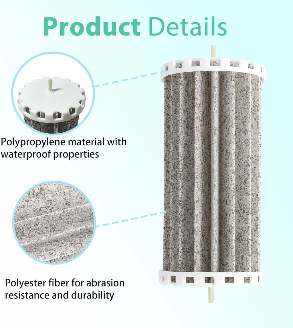 Bio Wheel Aquarium Fish Tank Filters Compatible with Marineland Penguin 200 200B 350 350B Bio-Wheel Power Filters, Replace PRBW2350B（4pcs）