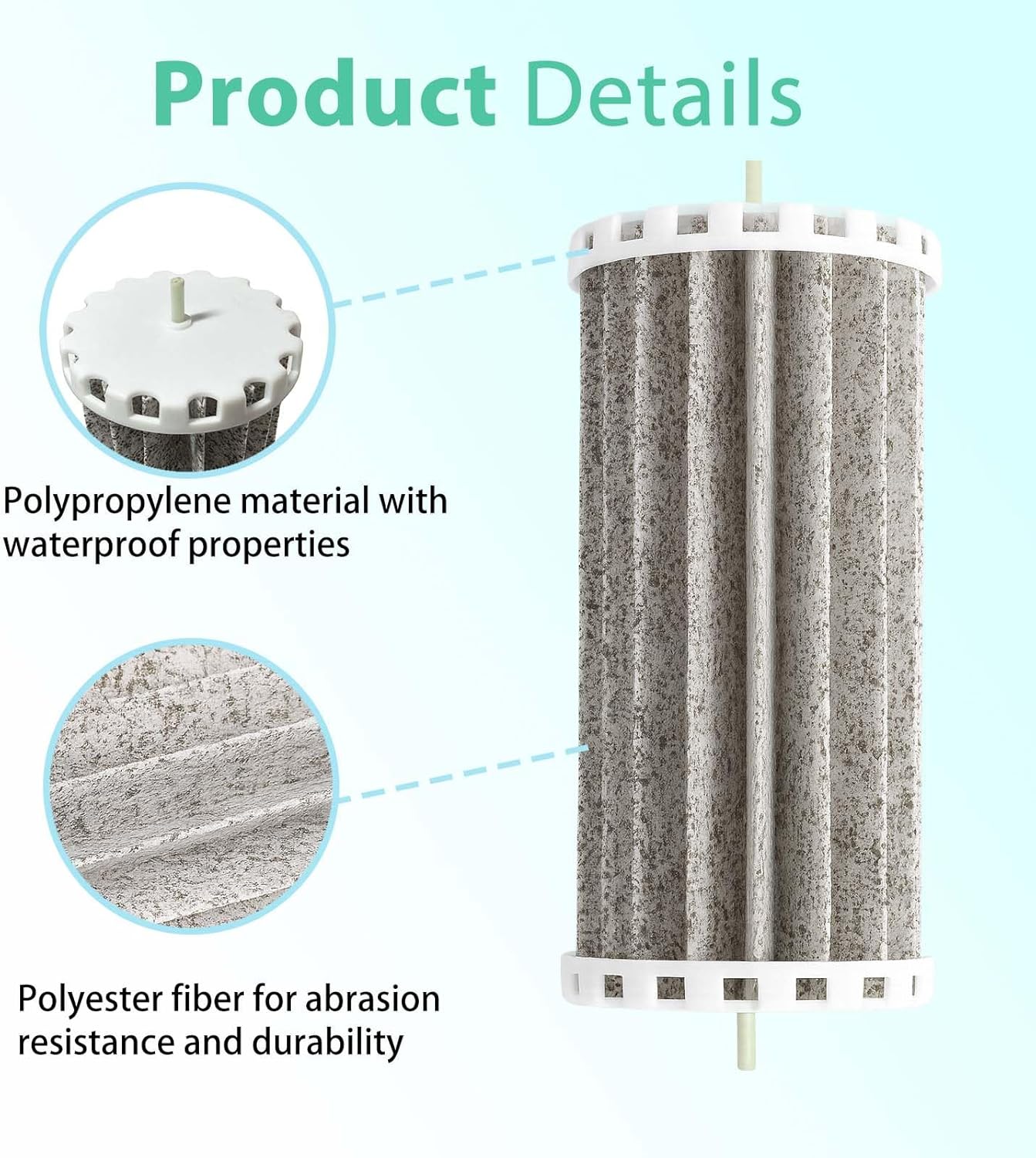 Bio Wheel Aquarium Fish Tank Filters Compatible with Marineland Penguin 200 200B 350 350B Bio-Wheel Power Filters, Replace PRBW2350B（4pcs）