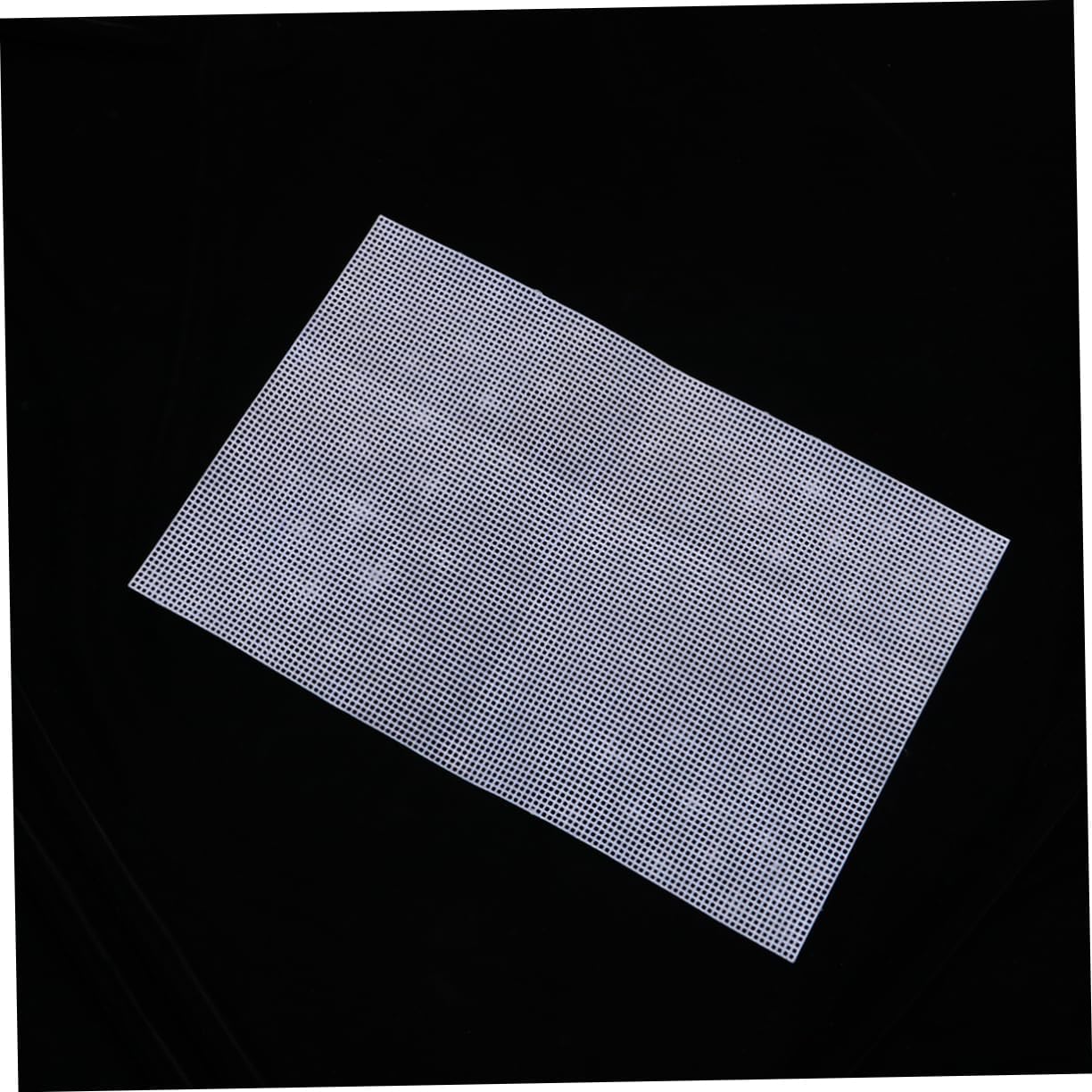 Happyyami 5pcs Plastic Mesh Grid for Fish Tank Use Handmade Mesh Flexible Design for Aquarium Divider and Craft Projects White