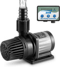 310GPH Nano Aquarium DC Pump With Controller,12W Small DC24V Return Pump for small fish tank,5ft max lift,submersible and inline mini water pump for saltwater and fresh water