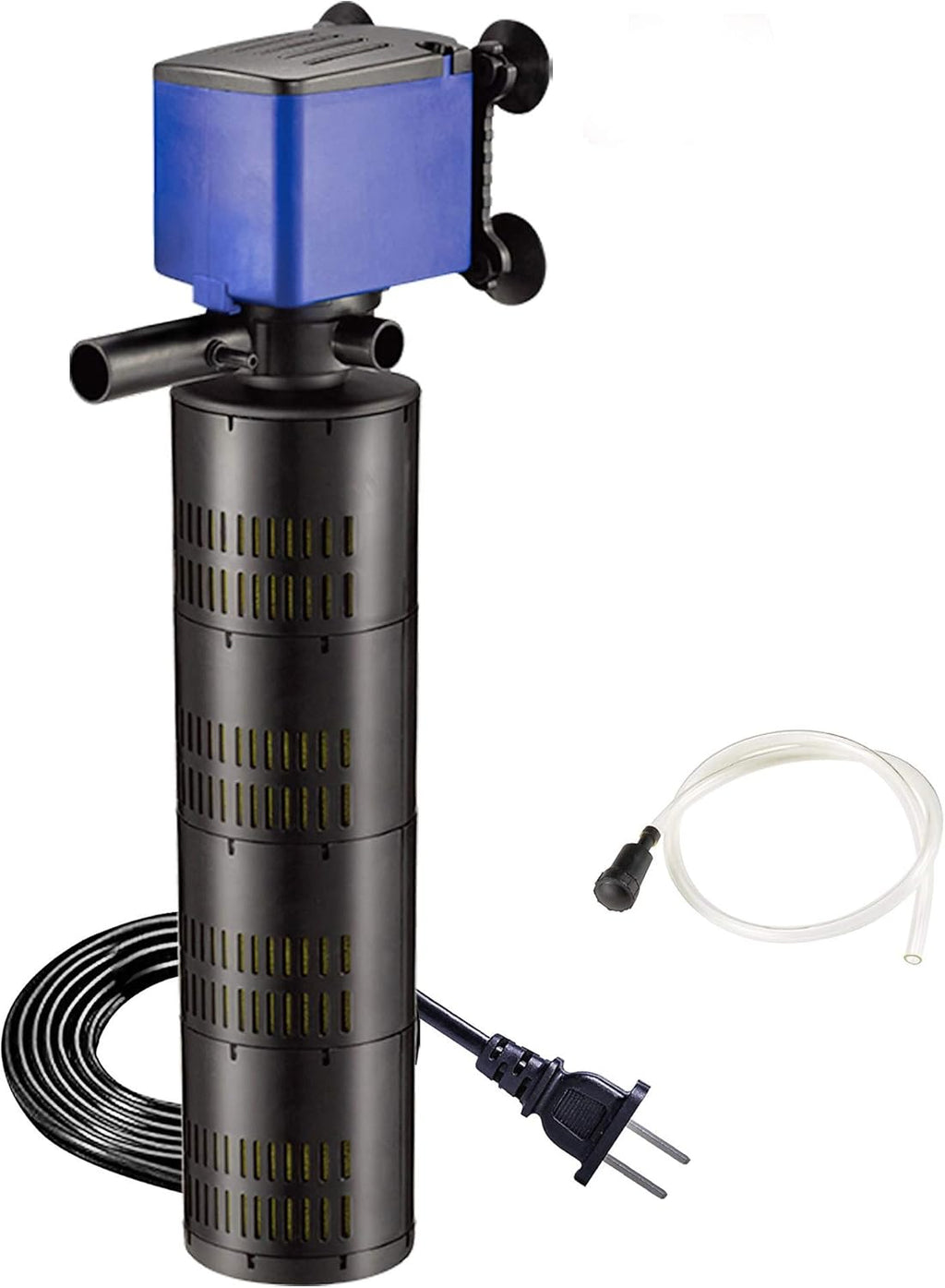 660 GPH Internal Filter Submersible Pump - 3 in 1 Aquarium Fish Tank Pump with Oxygenation, Filtration & Water Cycling, 6.6 ft max lift, 35W - 3 Pack