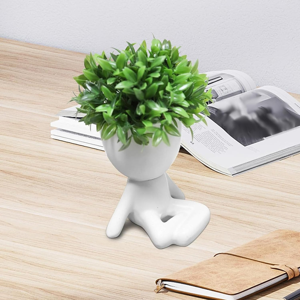 Zerzsy Mini Succulent Plant - Plants Gift - Cute Office Decor for Women - Office Decorations for Work DeskWomen - Desk Plants Decorations for Shelf- Set of 1