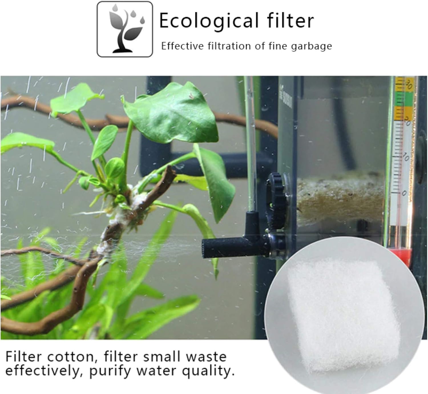 Marine Color Aquarium Surface Protein Skimmer 5W JY03 Aquarium Oil Film Processor JY-03 Oil Removal Filter Fish Tank Filter