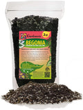 Elevate Your Space with Gardenera's Organic Potting Mix - Tailored for Thriving Begonia Plants and Vibrant Flowers - 2 Quart, MAIN-BEGONIA-2QT