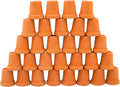 Mini Terracotta Pots – Small Clay Flower Pots for Succulents, Cactus, DIY Crafts, Fairy Garden, School Projects, Mini Planters – Set of 30 (Straight Cylinder, 0.6 Inch)