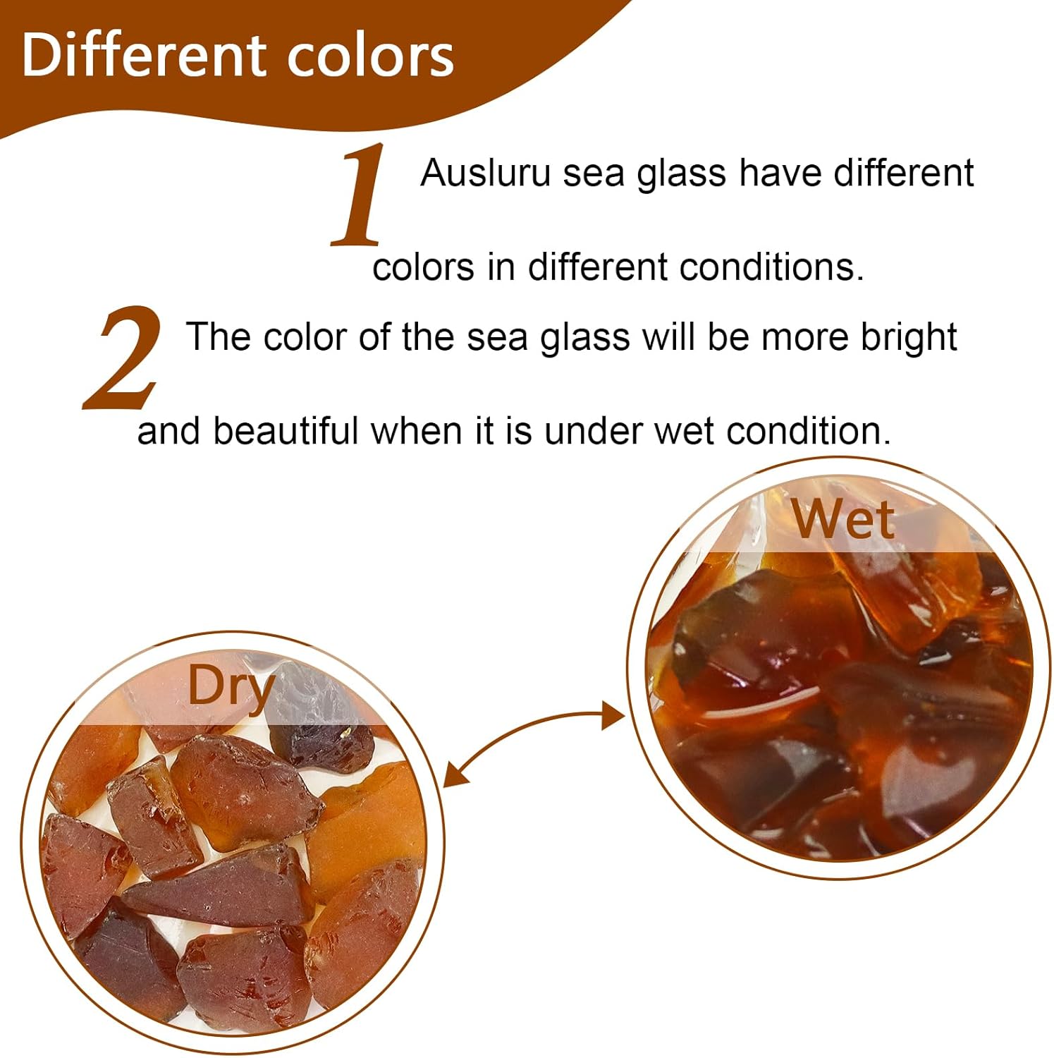 5LB Frosted Sea Glass Vase fillers Crushed Glass, Sea Glass Decor Ideal for Christmas DIY Craft, Aquarium Gravels, Home Decor Crushed Sea Glass Pieces for Beach Wedding, 0.7-3 Inch Amber
