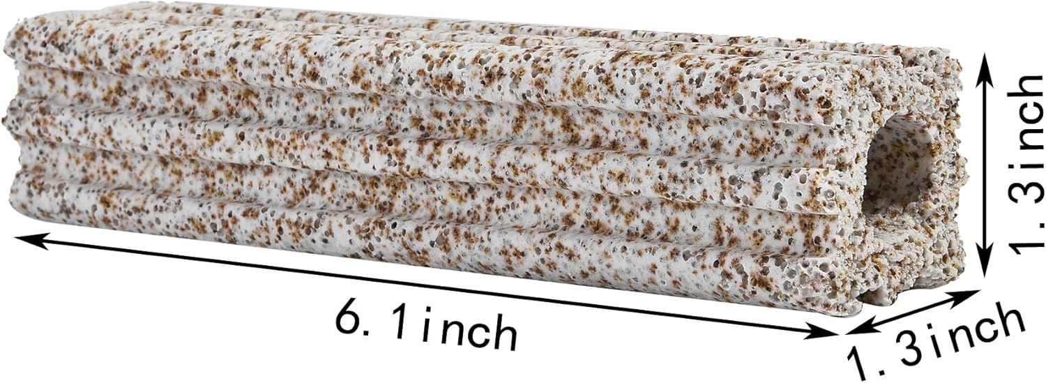 ALEGI Ceramic Bio Filter Media, Porous Media Filter Media for Sump Tank, Pond, Aquarium Fish Tank (Large 42 pcs)