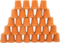 Mini Terracotta Pots – Small Clay Flower Pots for Succulents, Cactus, DIY Crafts, Fairy Garden, School Projects – Set of 30 (Straight Cylinder, 0.7 Inch)