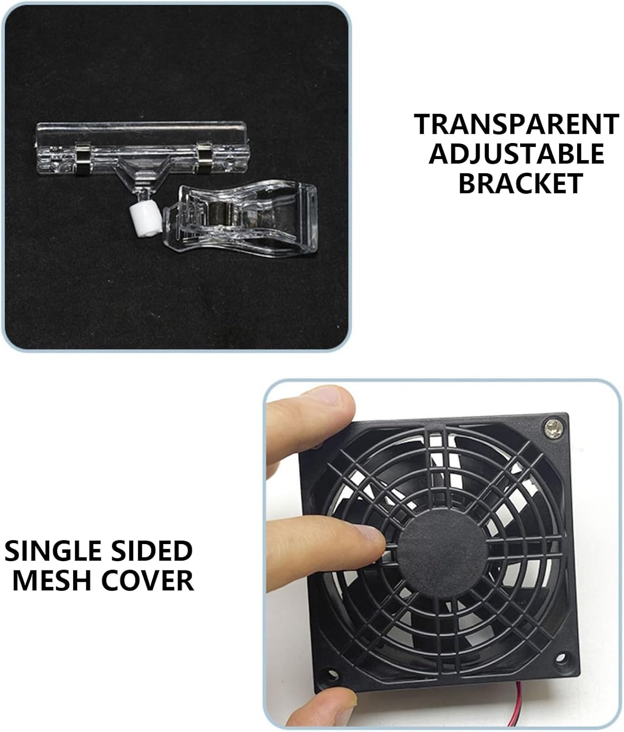 Aquarium Fish Tanks Cooling Fan Systems Chiller Control Reduce Water Temperature Fan Set Coolers Marine Pond Accessories