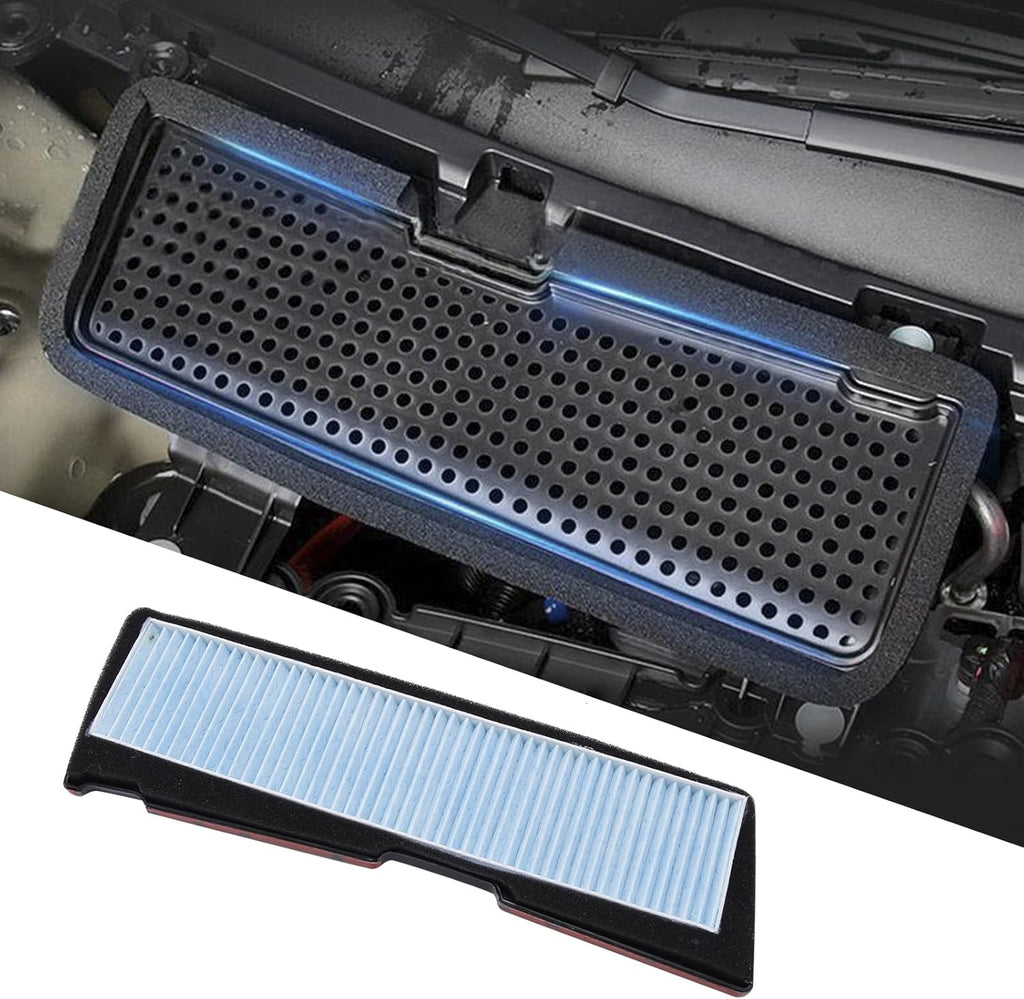 2 Pack Tesla Model 3 Air Filter Intake Accessories, Replacement for Tesla Model 3 2025 2024 2023 2022 2021 Air Intake Grille ABS Protection Cover