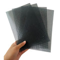 4 Pack 20 Mesh Screen 8”X11.8”(200mmX300mm) - Black Stainless Steel Metal Mesh Sheet Never Rust 1mm Hole Keep Rodent Out or Make Any Shapes, Screen for DIY Crafts, Vent Covers, Window Protection