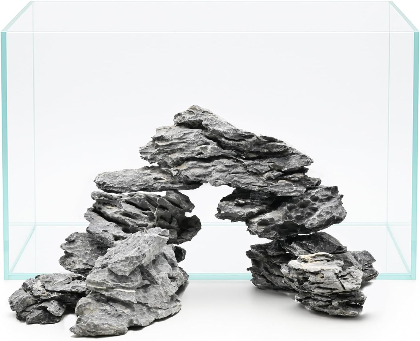 Natural Seiryu Stones Dragon Rocks 10lb Natural Aquascaping Stones for Aquarium Landscaping Fish Tank Decoration and Reptile Terrarium Décor-2-7 Inches