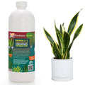 Premium Liquid Snake Fertilizer - 3-1-2 Concentrate for Indoor Plants and Flowers by Gardenera - Organic Plant Food - 32oz