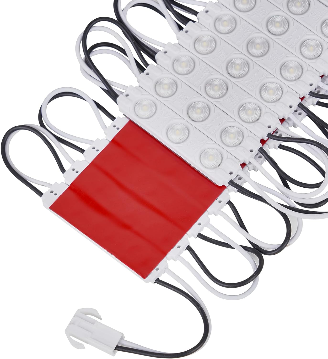 AC 110V LED Module Warm White 3000K 1.5W for Letter Sign Advertising Lightbox with Tape Adhesive Backside (200pcs Pack)