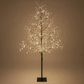 5 Ft Black Fairy Light Tree Home Décor Fairy Tree Black Room Decor, 570 Warm White LED Lights