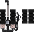 AQUANEAT Aquarium Electric Sponge Filter for Fish Tank, with Pump, with 2 Extra Sponges, Middle up to 40Gal