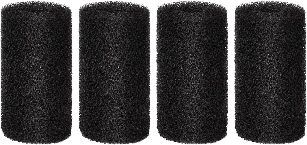4 Pack Aquarium Pre-Filter, Small Foam Sponge Pond Filter Pad Media for Replacement Filter Fish Tank, for Outdoor Ponds