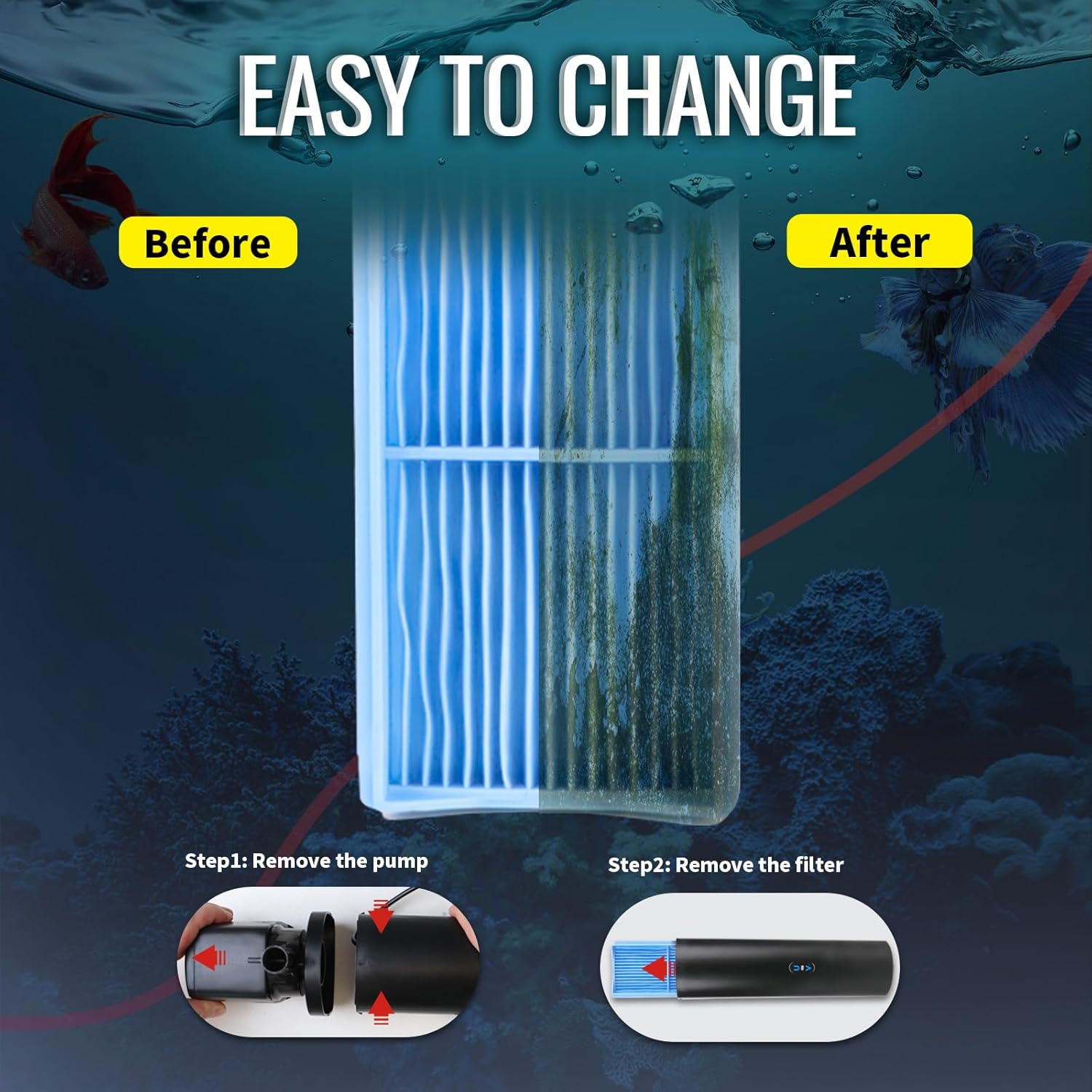 TARARIUM 600GPH Cold Plunge Small Pool Filter with 24V DC Powerful Pump for or Up to 1000 Gal Cloudy Water Cleaner