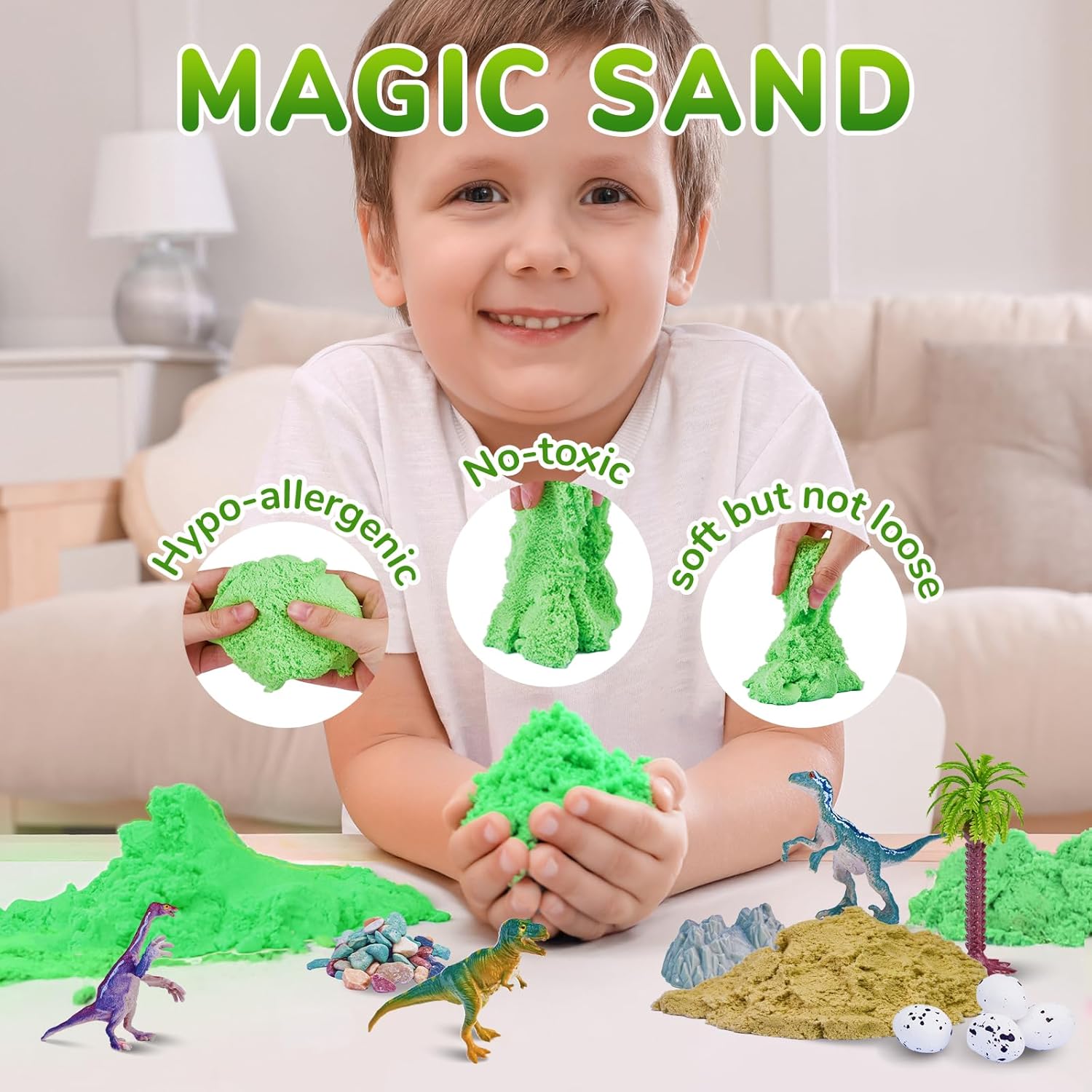 JoyCat Dinosaur Terrarium Kit Night Light for Kids,12 Colors+4 Dimmable Levels, Remote+Timer Press Night Light for Baby Nursery Lamp, Portable Toddler Lamp Gifts